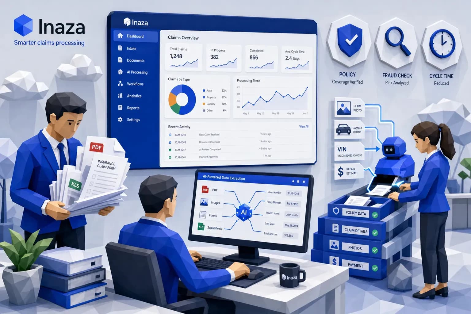 Where AI for Insurance Companies Delivers ROI First