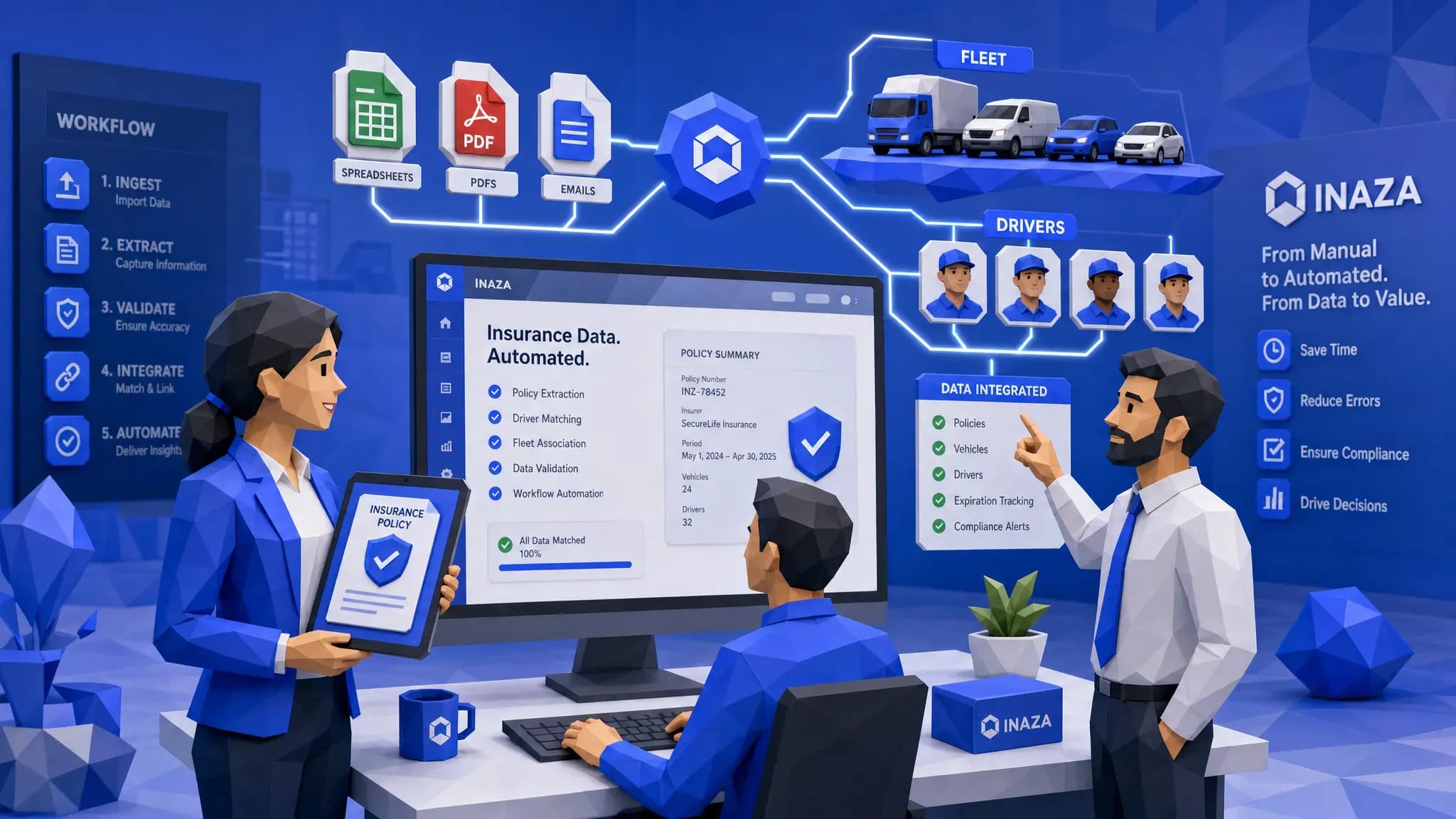 Why Commercial Auto Insurance Automation Beats Re-Keying