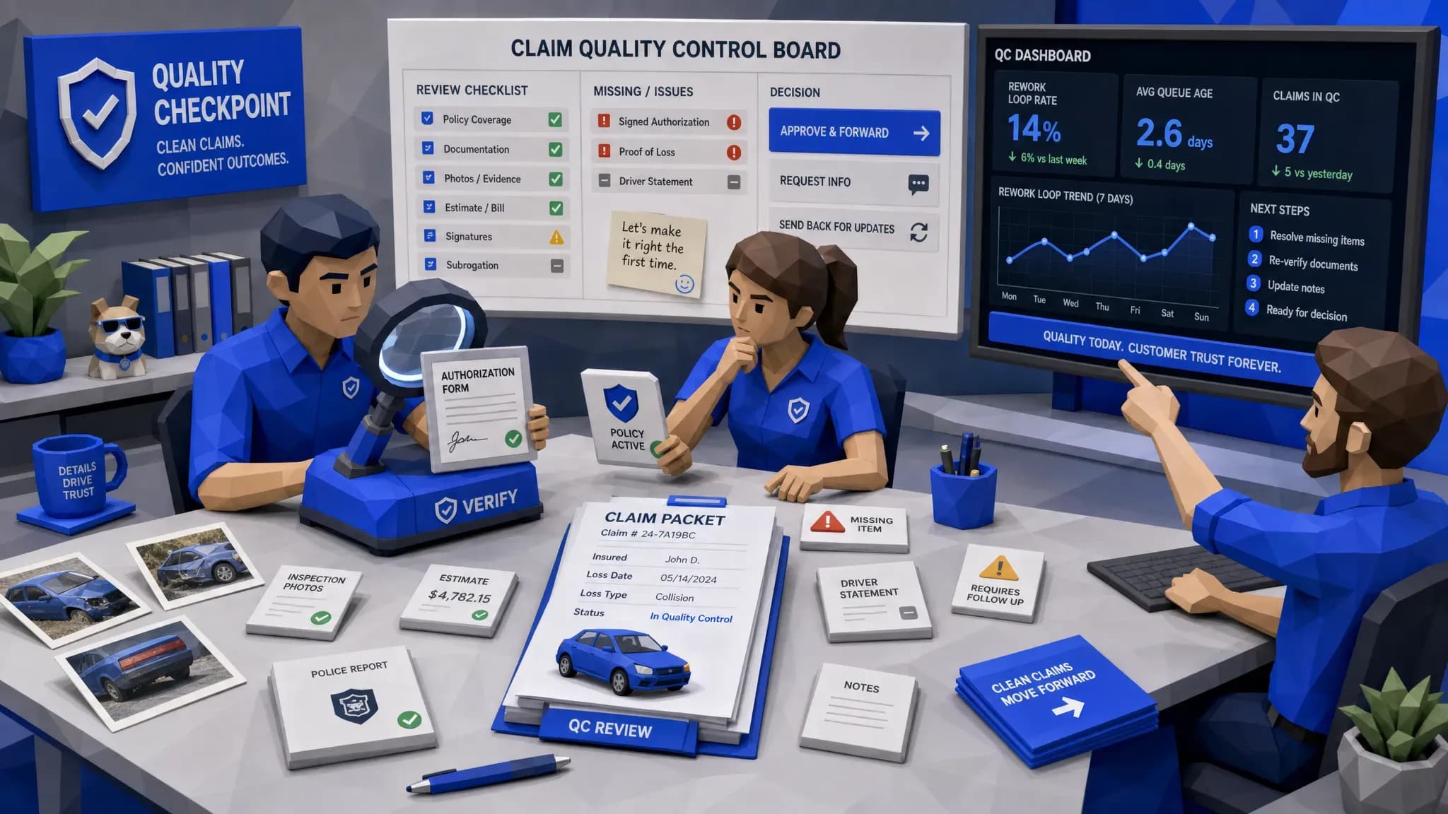 How Insurance Claims Software Cuts Rework and Cycle Time
