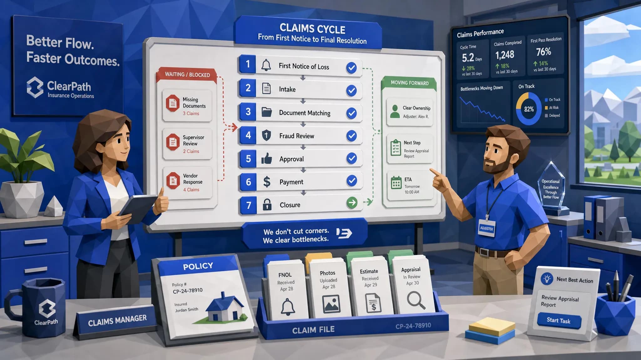 How to Shorten the Claim Cycle Without Cutting Corners