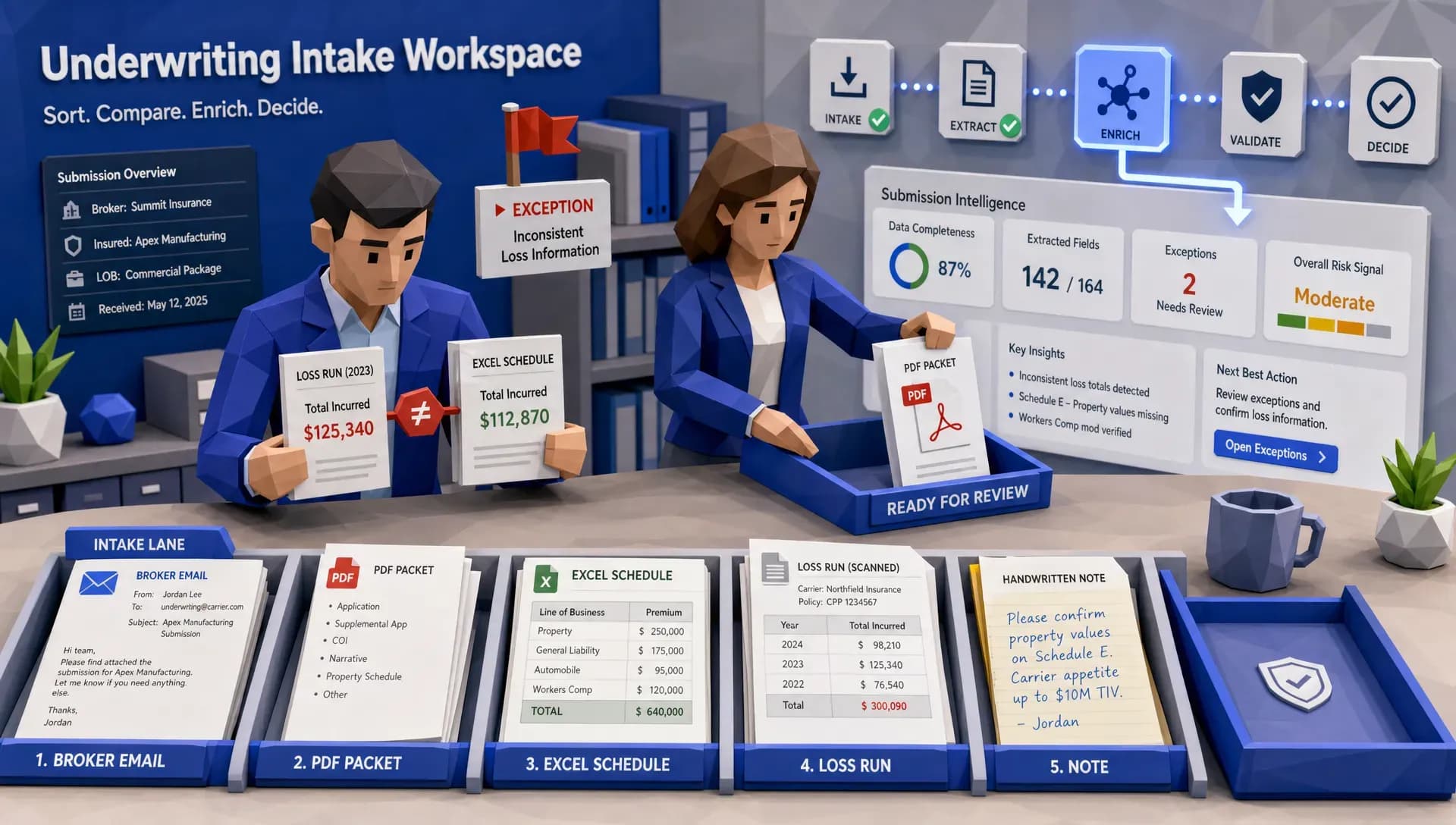 Why Underwriting Software for Insurance Fails on Messy Files