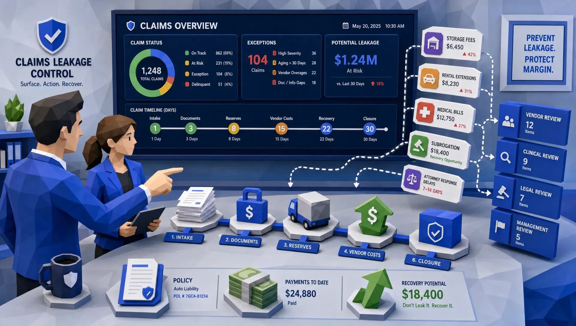 How Insurance Claim Processing Services Reduce Hidden Leakage
