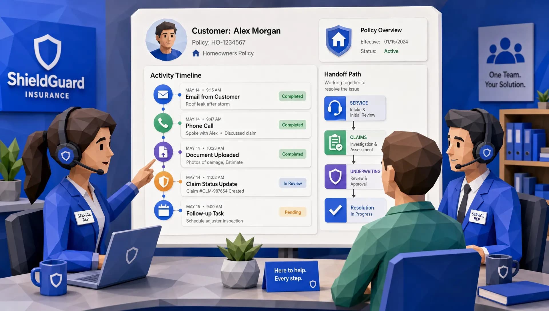 Customer Service in Insurance Gets Better When Context Travels