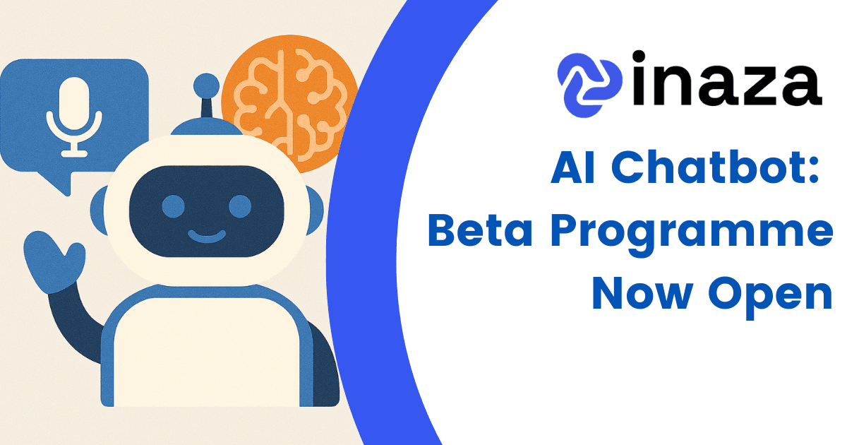Introducing Inaza's AI Chatbot – Now in Beta