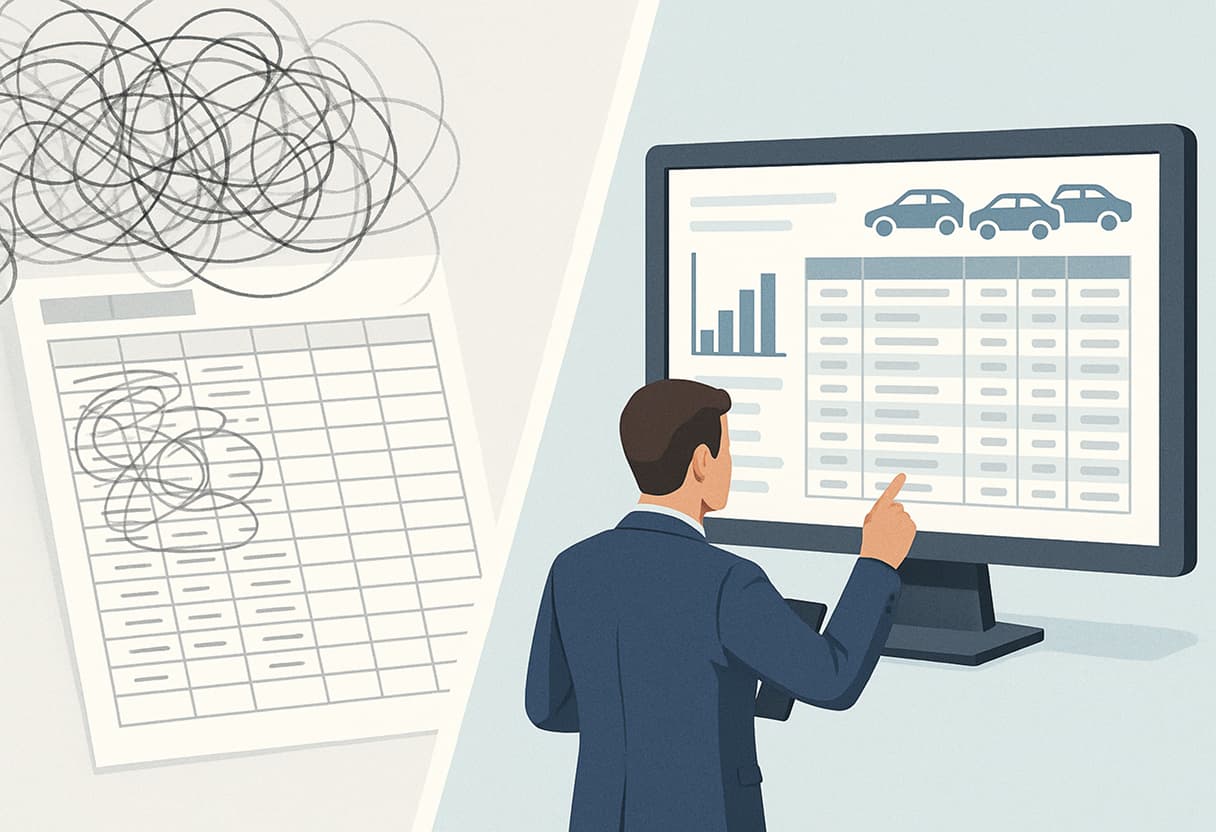 From Spreadsheet Chaos to Structured Fleet Data