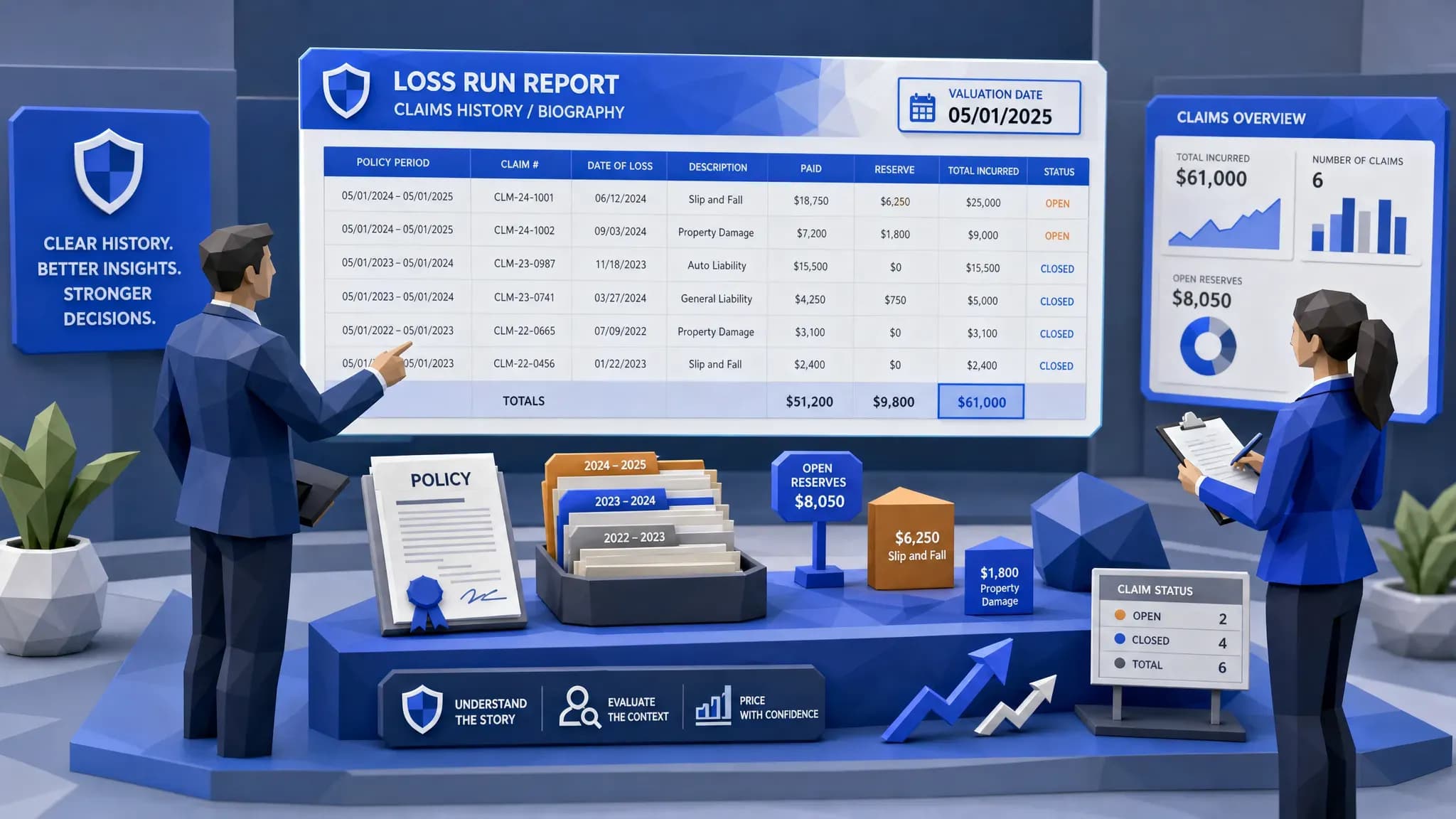 How to Read an Insurance Loss Run Report Without Guessing